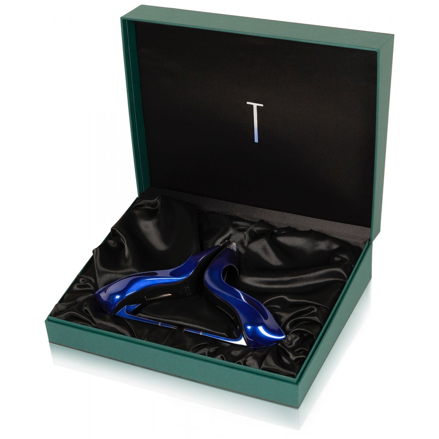 NEPHTHYS EN CUIR BLEU ÉLECTRIQUE
