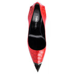 Nephthys pump in red python, side profile