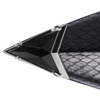 Nephthys pump in black python, detail view